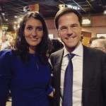Mark Rutte en Mirjam Bink